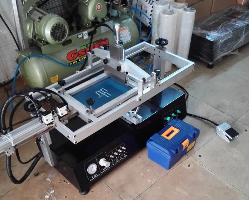 Auto Screen Printing Machine untuk 