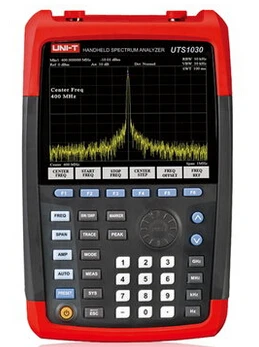 UNI-T UTS1010 ручной анализатор спектра диапазон 9 кГц-2 ГГц разрешение 1 Гц