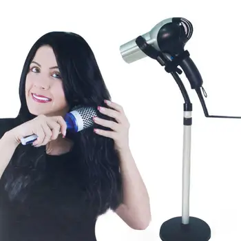 

Lazy Hair Dryer Rack Hands Free 360 Degrees Rotation Table Hairdryer Rack Grooming Lazy Bracket