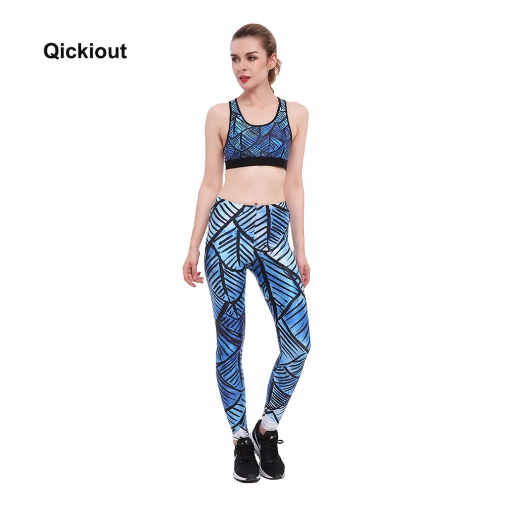 Damen Sport 2 Set Leggings /& Tanktop Crop Top BH Trainingsanzug Gym Yoga Fitness