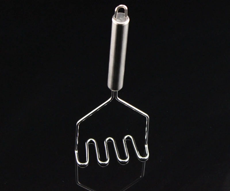 TUUTH Stainless Steel Potato Masher Smooth Wave Shape Mashed Potatoes Sweet Potato Making Tools Fruit Vegetable Kitchen Tools B2