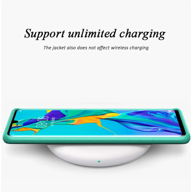 MUCHI Soft Silicone TPU Case For Huawei P30 Lite Matte Phone Case For Huawei P30 Pro Back Full Cover Case