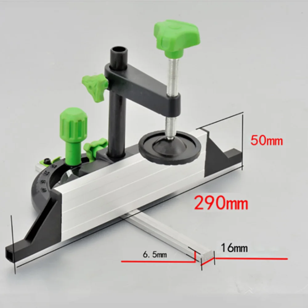 Митер Калибр и муфтовое соединение джиг комплект с регулируемым флип-стоп деревообрабатывающий инструмент 1 комплект