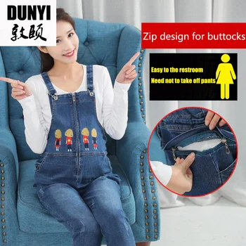 

Femme Enceinte Jeans Pants Suspenders Maternity Women Jeans Maternity Pants Uniforms Maternity Pregnant Clothing Hamile Pants