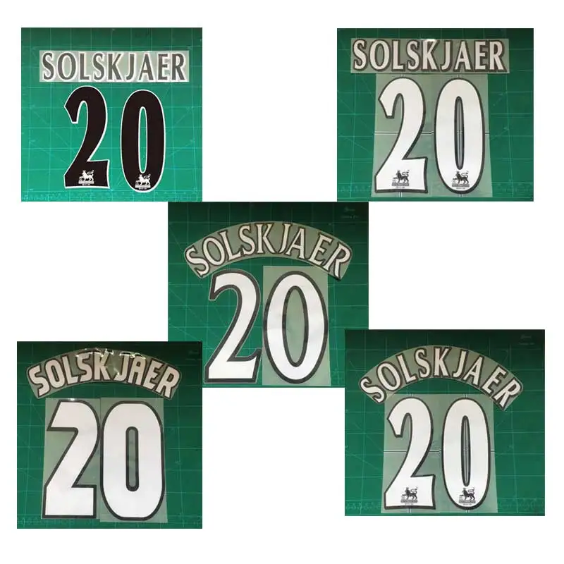 SOLSKJAER 20 nameset Флокирование