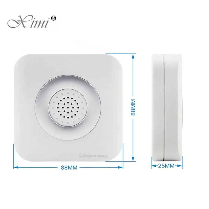 DC 12V External Wired Doorbell Door Bell Alarm Wire Access Control Door