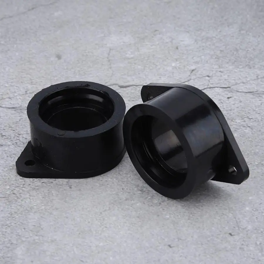 1 Pair Brand New Rubber Motorcycle Carburetor Intake Manifold Fit for Kawasaki KZ440 1980-1983