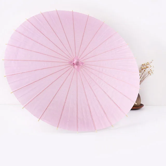DIY картина Мини масло бумажный зонтик для девочек мальчиков студентов китайский бамбуковый белый бумажный зонтик дети зонтик