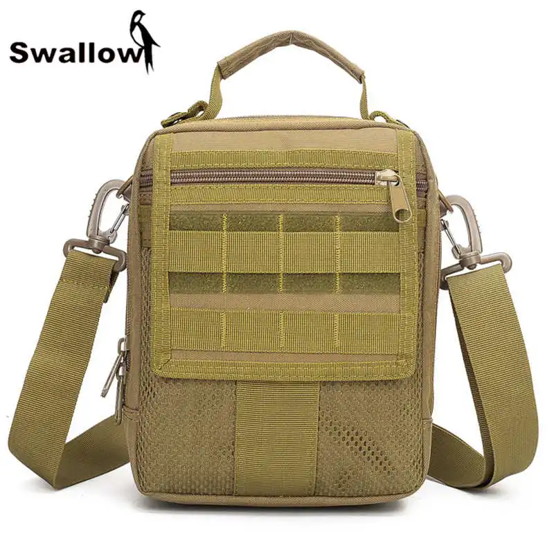 Camouflage Small Shoulder Bags For Men Multi Pattern Oxford Handbag