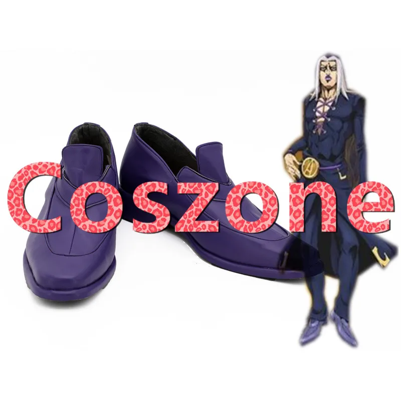 JoJo невероятное приключение Золотой ветер Сьерра-Леоне abbacchio Косплэй ботинки Хэллоуин Косплэй костюм аксессуары