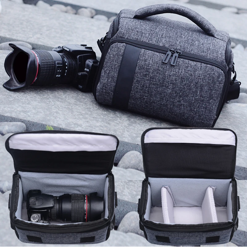 DSLR Camera Bag Shoulder Case For Sony A7M3 A7M2 A7R A7 A58 A6300 A6500