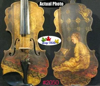 

Beautiful SONG Brand Maestro baroque drawing violin 4/4 #2050