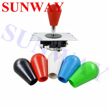 

2Pcs/Lot New Arrival Arcade Sanwa joystick with microswitch Oval balltop 4/8 Way Joystick Fighting Stick Parts for Game Arcade