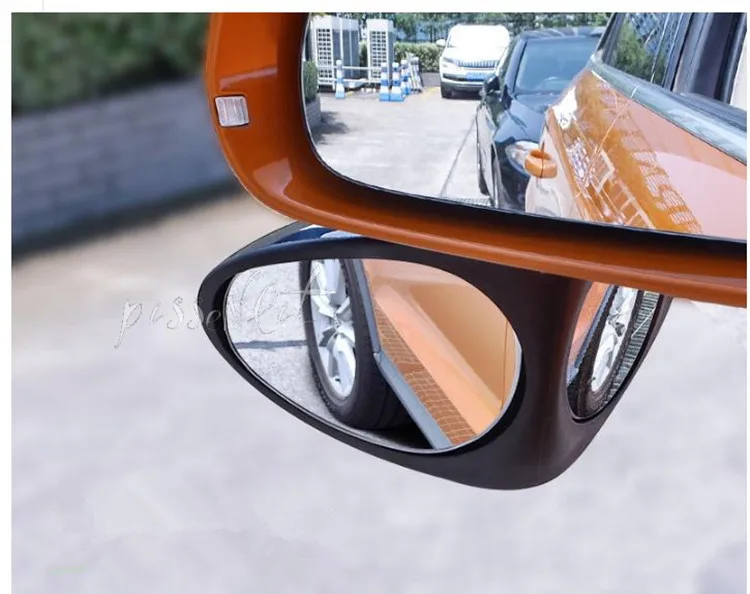 Automibile внешний вид сзади Парковка зеркало защитные аксессуары Реверсивный 360 ° вращающийся 2 боковых окон автомобиля Зеркало для слепой зоны выпуклое зеркало