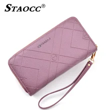 Double Zipper Women Wallet Large Capacity Long Leather Clutch Purse Coin Purse Card Holder Cell Phone Purse Female Big Wallets Double Zipper Women Wallet Large Capacity Long Leather Clutch Purse Coin Purse Card Holder Cell Phone Purse Female Big Wallets