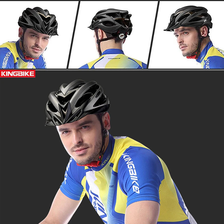 KINGBIKE, мужской, Женский велосипедный шлем, матовый, Розовый, ультралегкий шлем, с внутренней формовкой, MTB, для горной дороги, велосипедный шлем, безопасность