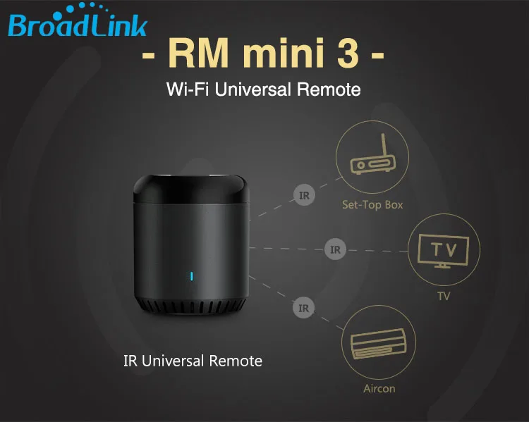 4-Pack Broadlink RM mini 3 Smart дистанционное управление WI-Fi+ ИК для умного дома Автоматизация концентратор Google Home шлюз