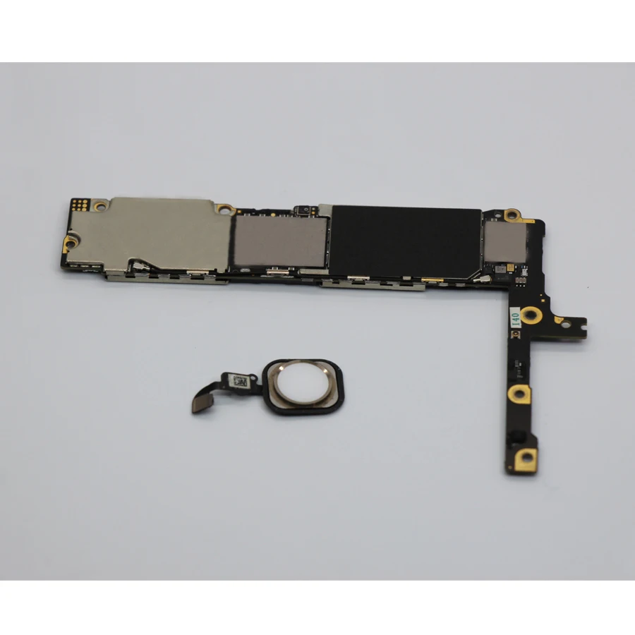 Заводская разблокированная материнская плата для iphone 6 Plus с сенсорным ID, оригинальная материнская плата для iphone 6 Plus+ Бесплатный iCloud, черный/белый/золотой