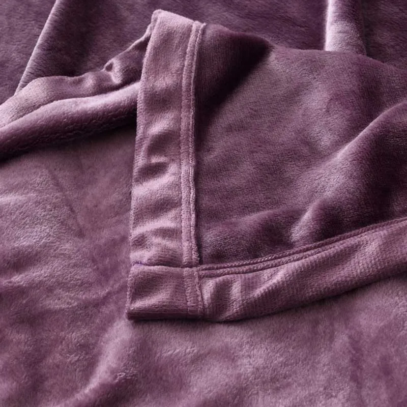 Супер мягкие CoralFleece Одеяло теплые диванов Твин queen Размеры пушистый фланелевый норки Пледы для самолета путешествия для офиса, для сиесты Одеяло s