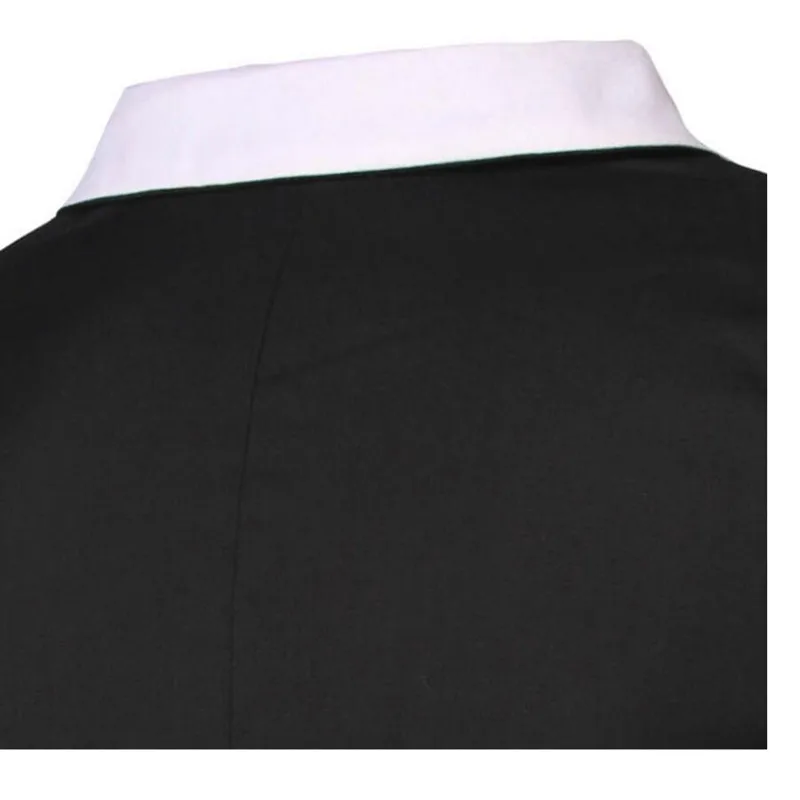 Модный формальный мужской костюм куртка Горячая Распродажа Белый Черный мужской смокинг, пиджак Топы костюм куртки высокого качества