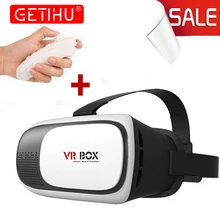 VR BOX 2.0 II Google 3D Glass Glasses/ VR Glasses Virtual Reality Case Cardboard Headset Helmet For iPhone 7 6 6s 5 Mobile Phone