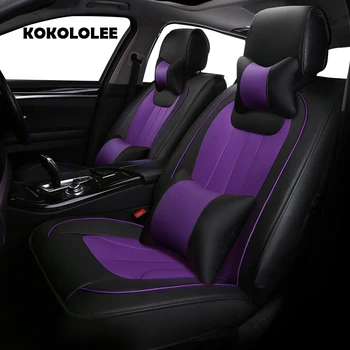 

KOKOLOLEE pu leather car seat cover for Isuzu all models JMC S350 D-MAX same structure interior car accessories auto styling