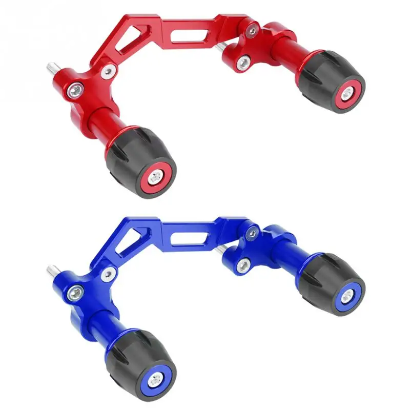 

Universal Motorcycle Adjustable Exhaust Pipe Sliders Falling Protector for Yamaha NVX Nmax Xmax For Honda PCX Red/Blue