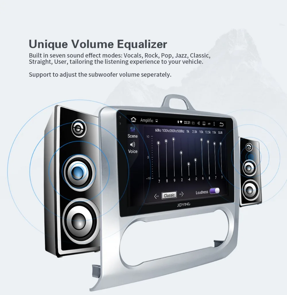 Top 9"Head Unit Android Car Radio Stereo Audio GPS Tape Recorder For Ford Focus 2005-2012 Multimedia Player Support Steering wheel 10