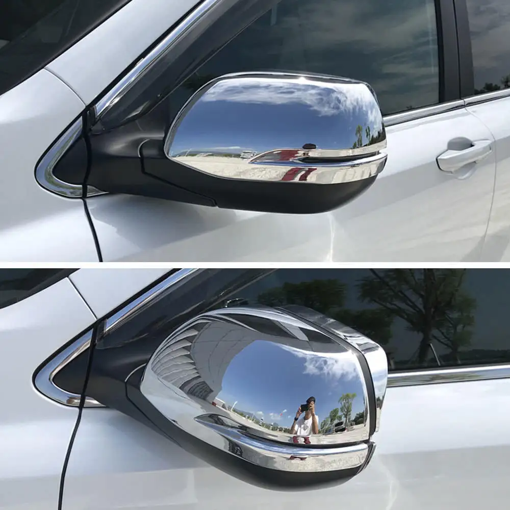 2 шт. хромированные накладки на автомобильные зеркала заднего вида Honda CRV