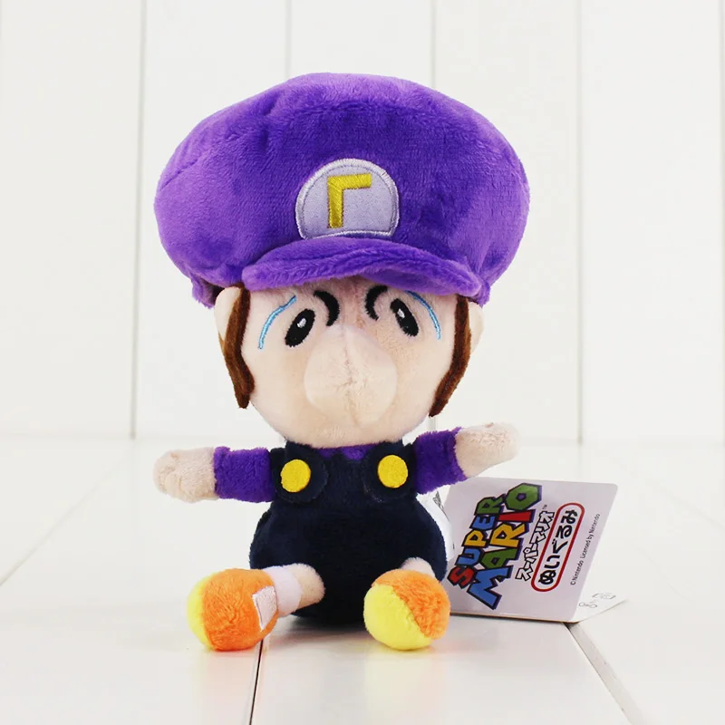 4 стиля Супер Марио Bros Плюшевые игрушки Детские Марио Луиджи Wario Waluigi мягкие куклы для детей