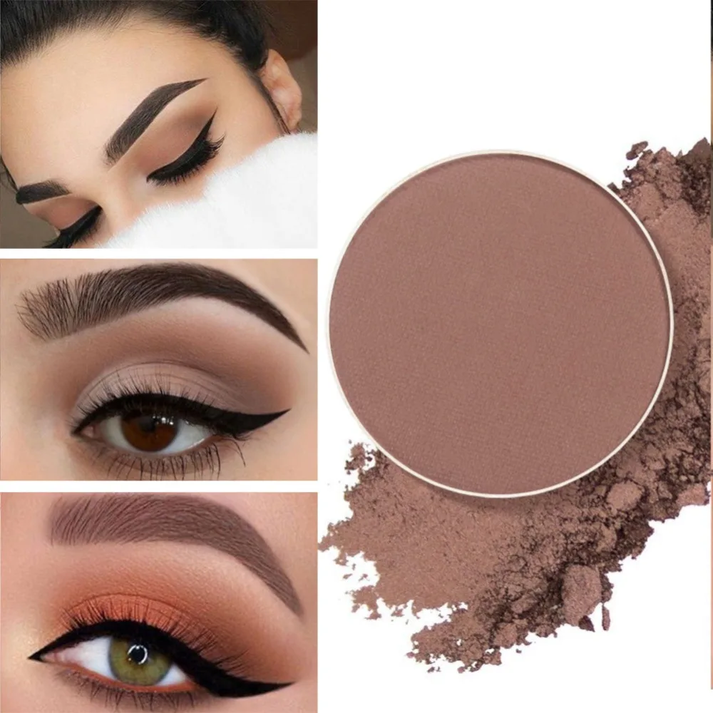 

1PCS Long-lasting Matte Eye Shadow Palette Waterproof Professional Eye Shadow Pigment Natural Cosmetic
