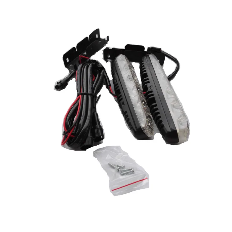 2 шт./лот 6LED дальний/ближний свет Предупреждение ющая противотуманная фара для