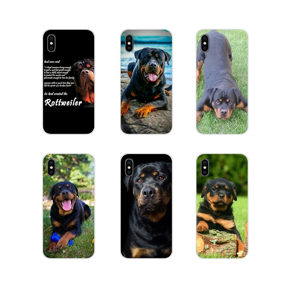 

Rottweiler Dog For Xiaomi Redmi 4A S2 Note 3 3S 4 4X 5 Plus 6 7 6A Pro Pocophone F1 Accessories Phone Shell Covers