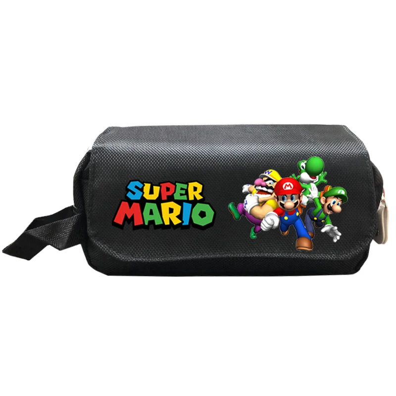 Trousse Mario мальчик девочка пенал с героями мультфильмов сумка обратно в школу книжные мешки дети школьный пенал детская сумочка для девочек чемодан