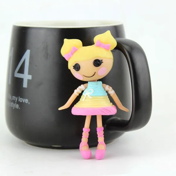 Новое поступление мини 3 дюймов MGA куклы Lalaloopsy Мини Куклы для девочки игрушка театр свой уникальный стиль