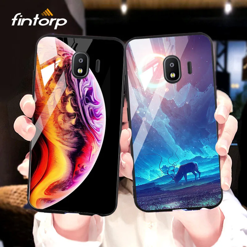 

Tempered Glass Case for Samsung Galaxy A6 A8 Plus J4 J6 J2 Pro Prime J8 2018 J7 2017 Cases Cover for Samsung S8 S9 Plus Note 8