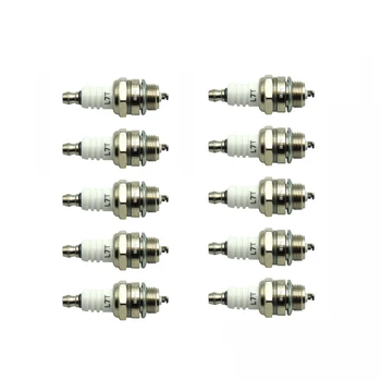 

10pcs L7t Spark Plug For 2 Stroke Atv Mini Super Pocket Bike Trimmer 47cc 49cc
