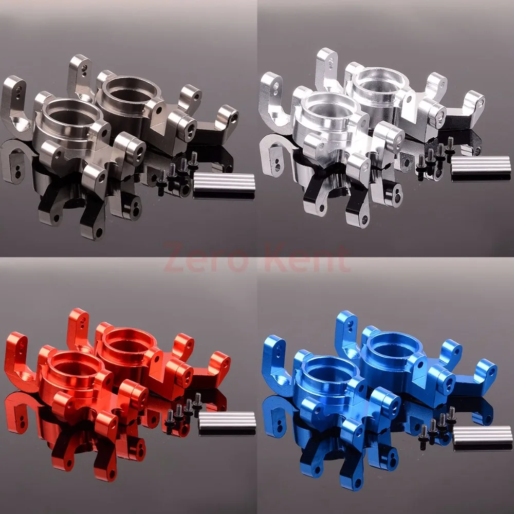 

2P Aluminum Steering blocks, left & right 7737 For RC 1/5 Traxxas X-Maxx 77076-4
