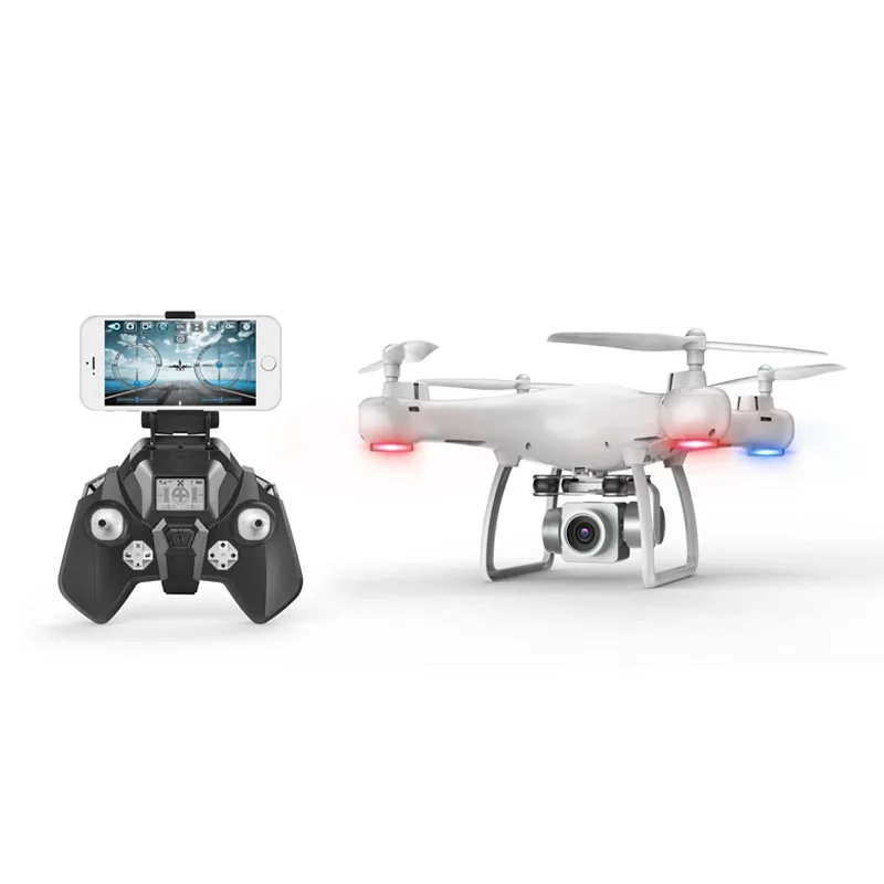 Presale S10T Wi-Fi FPV 2.0MP широкоугольная камера с сервоприводом оптический поток отношение удерживающий Радиоуправляемый Дрон Квадрокоптер 6 гироскоп мини Дрон - Цвет: white