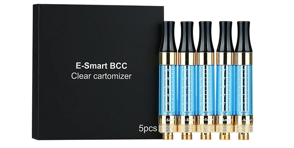 5pc KangerTech E-smart 510 1.2ml BCC Clear Cartomizer/Clearomizer