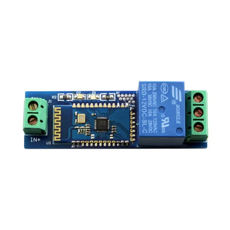 

2019 New Relay Internet Bluetooth Module Smart Remote Control Mobile Phone Switch DC12V Wireless Relay Module Component