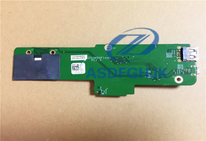Оригинальный KEFU для Dell Vostro 1014 1015 CN 0MR7GX I/O Плата USB кардридер плата MR7GX DAVM9MP16D0 100% ТЕСТ