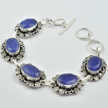 

Sapphires Bracelet , 20 cm, B2350