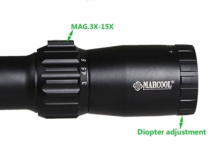 HY1300 MARCOOL S.A.R. ZA5  HD 3-15X50 SF FFP  -4