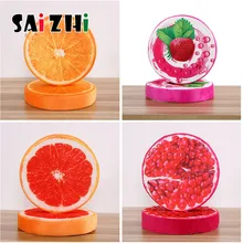 Saizhi 1 шт. около 40 см фрукты подушка киви оранжевый Oreo Клубника Лимон гранат Мягкие плюшевые подушки игрушки SZ4036