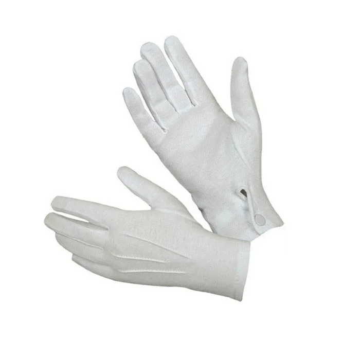 Перчатки для езды на мотоцикле 1 пара Белые Официальные перчатки смокинг Honor Guard парад Санта для проверки мужчин