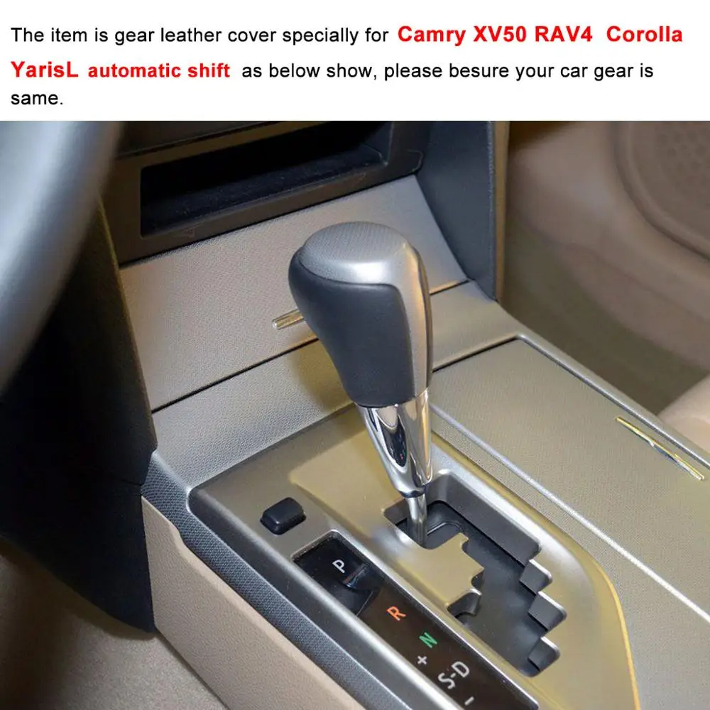 Автомобильный кожаный чехол для TOYOTA RAV4 2013 Camry 2012, автоматические воротники переключения передач, стильные чехлы для автомобиля