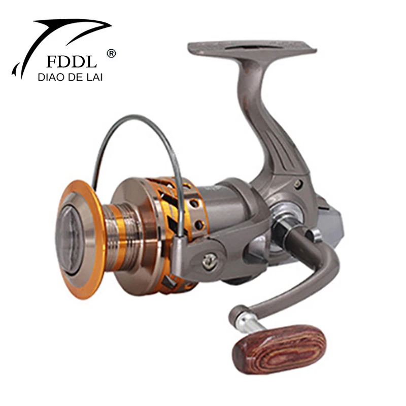 

Long Tail Fishing Reel Gear Ratio 5.1:1/5.2:1 All Metal 13BB Seawater Carp Fishing Reels Spinning Reel 1000-7000 Series Wheels