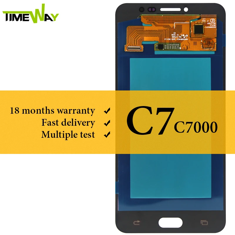 

AMOLED-экран для Samsung C7, C7000, ЖК-дисплей с сенсорным экраном, дигитайзер в сборе для Samsung C7, C7000, ЖК-дисплей
