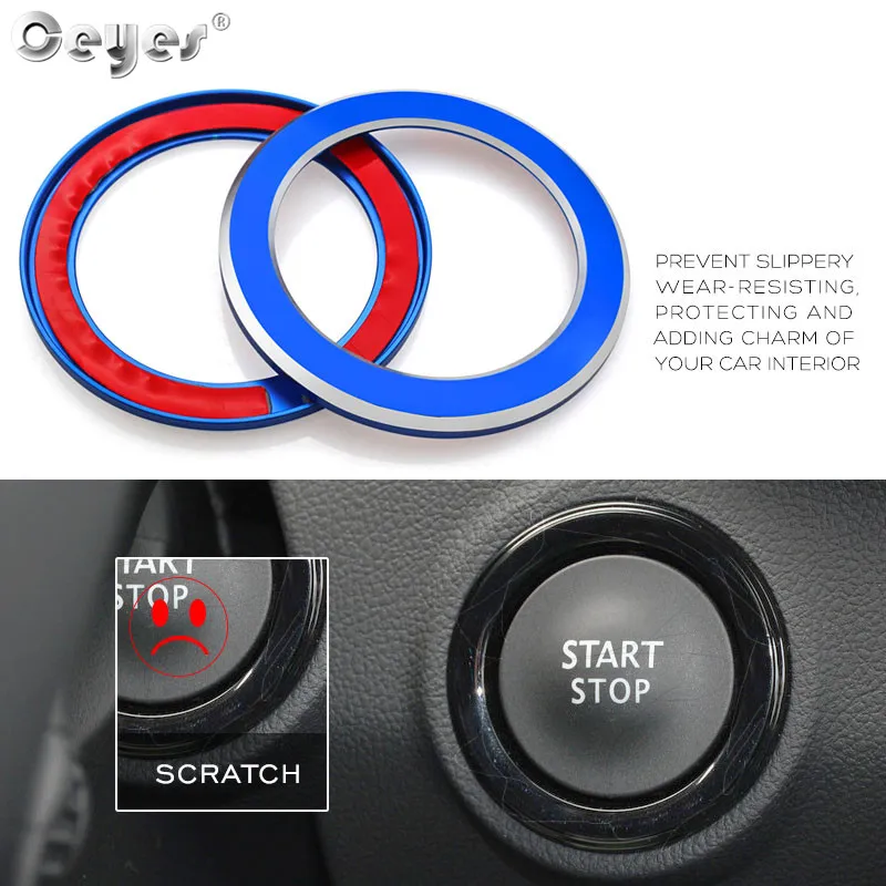 Car Start Engine Button Key Ring RENAULT (23)